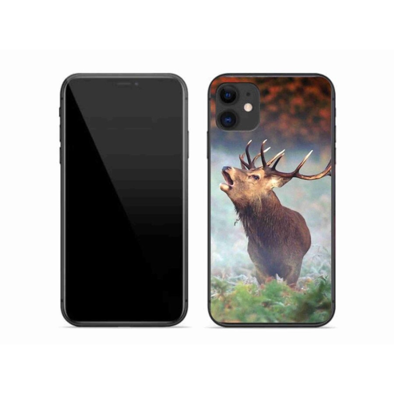 Gél tok mmCase iPhone 11 készülékhez - szarvas 2