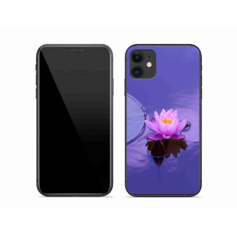 Gél tok mmCase iPhone 11 készülékhez - virág a vízen