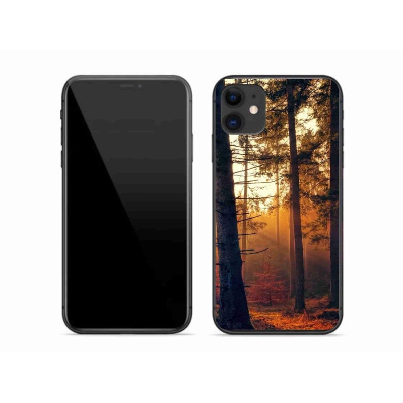 Gél tok mmCase iPhone 11 készülékhez - erdő