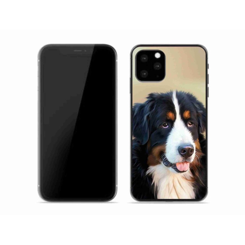 Gél tok mmCase iPhone 11 Pro készülékhez - Berni hegyi kutya