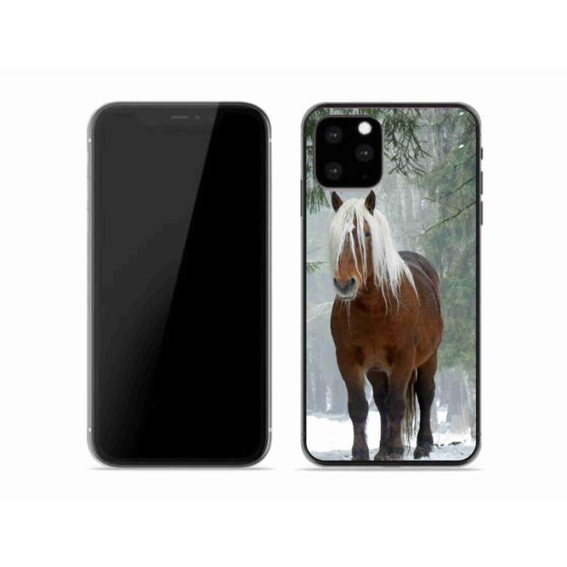 Gél tok mmCase iPhone 11 Pro készülékhez - ló az erdőben