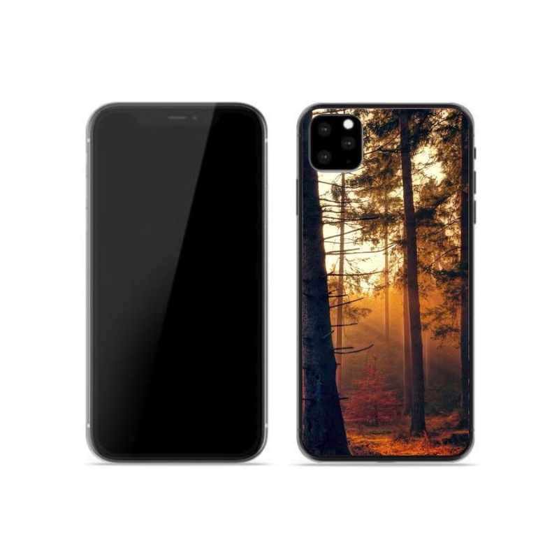 Gél tok mmCase iPhone 11 Pro készülékhez - erdő