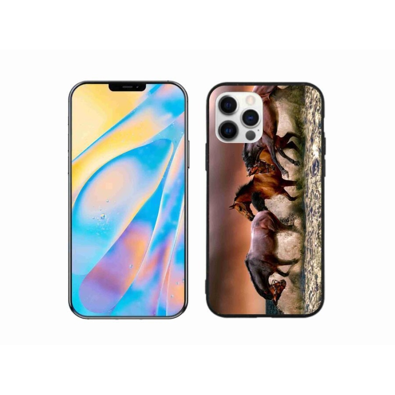 Gél tok mmCase iPhone 12 készülékhez - ló 1