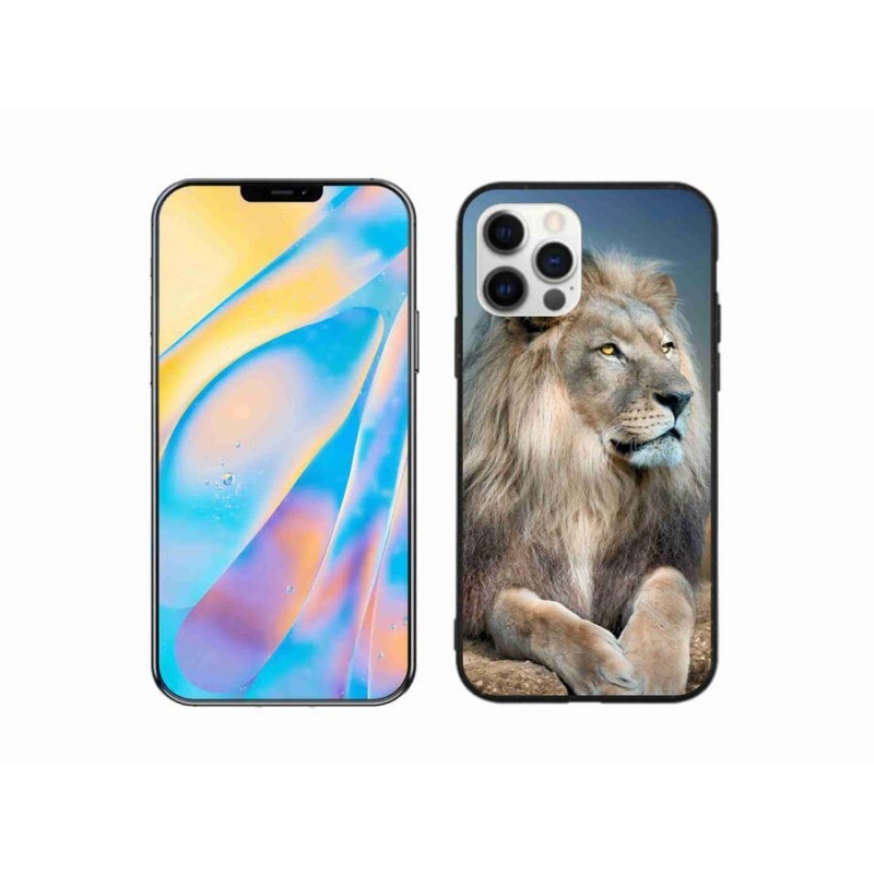 Gél tok mmCase iPhone 12 készülékhez - Lion 1
