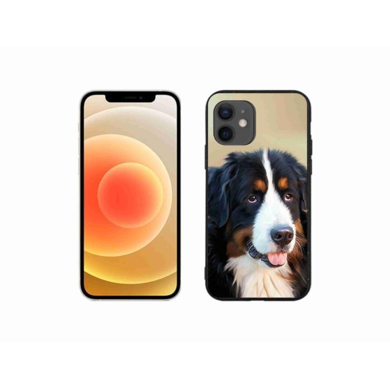 Gél tok mmCase iPhone 12 mini készülékhez - Berni hegyi kutya