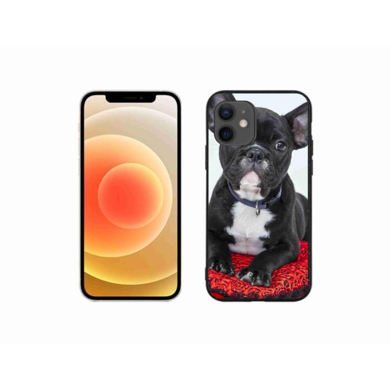 Gél tok mmCase iPhone 12 mini készülékhez - bulldog
