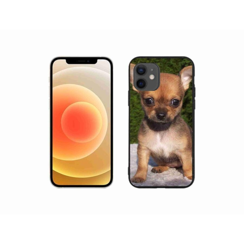 Gél tok mmCase iPhone 12 mini készülékhez - chihuahua 3