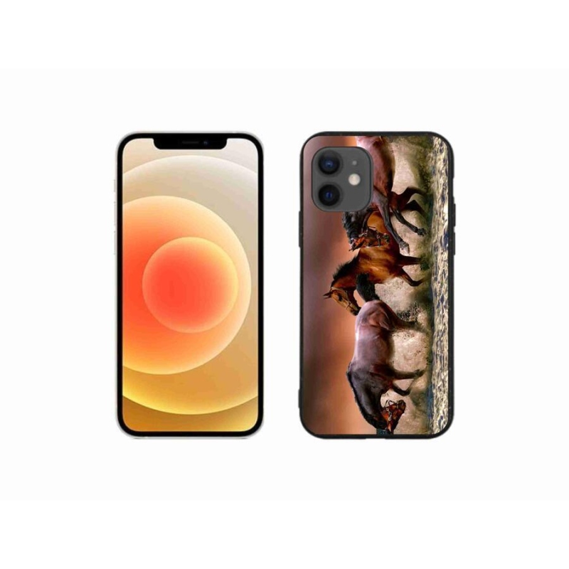 Gél tok mmCase iPhone 12 mini készülékhez - ló 1