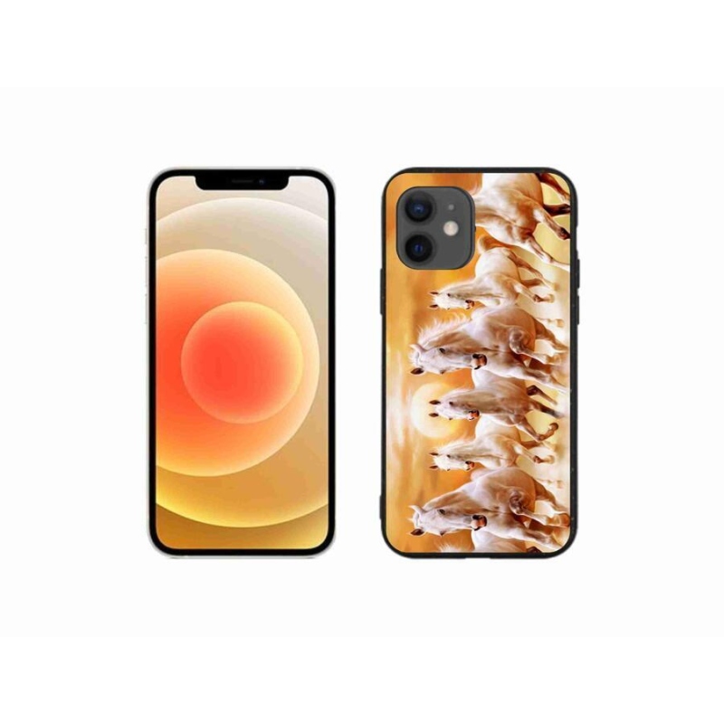 Gél tok mmCase iPhone 12 mini készülékhez - ló 2