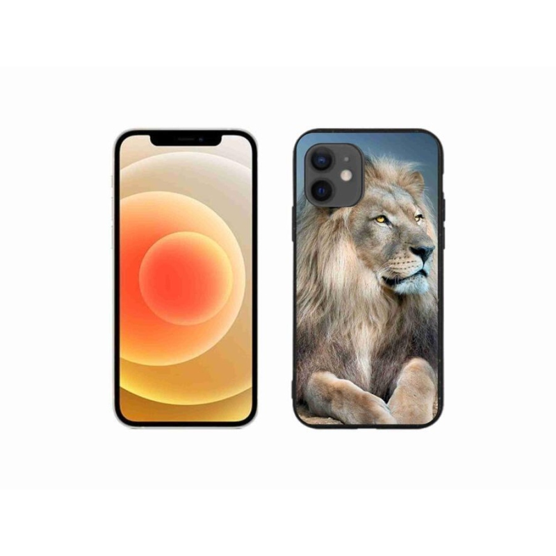 Gél tok mmCase iPhone 12 mini készülékhez - Lion 1