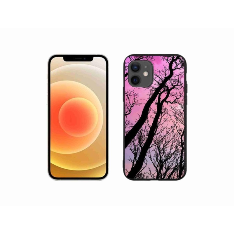 Gél tok mmCase iPhone 12 mini készülékhez - kidőlt fák