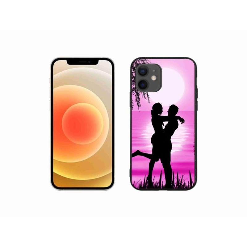 Gél tok mmCase iPhone 12 mini készülékhez - naplemente