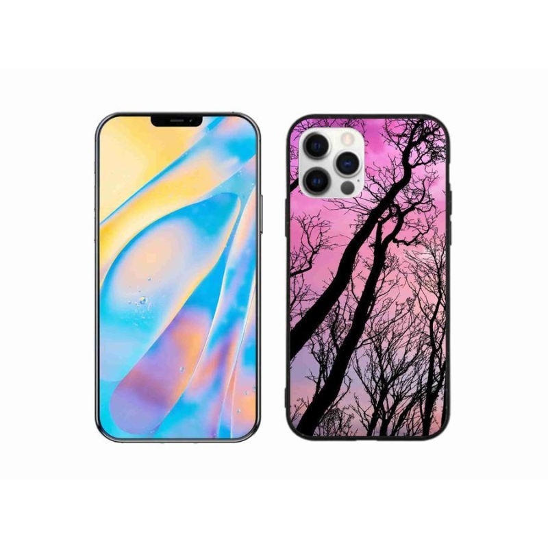 Gél tok mmCase iPhone 12 készülékhez - kidőlt fák