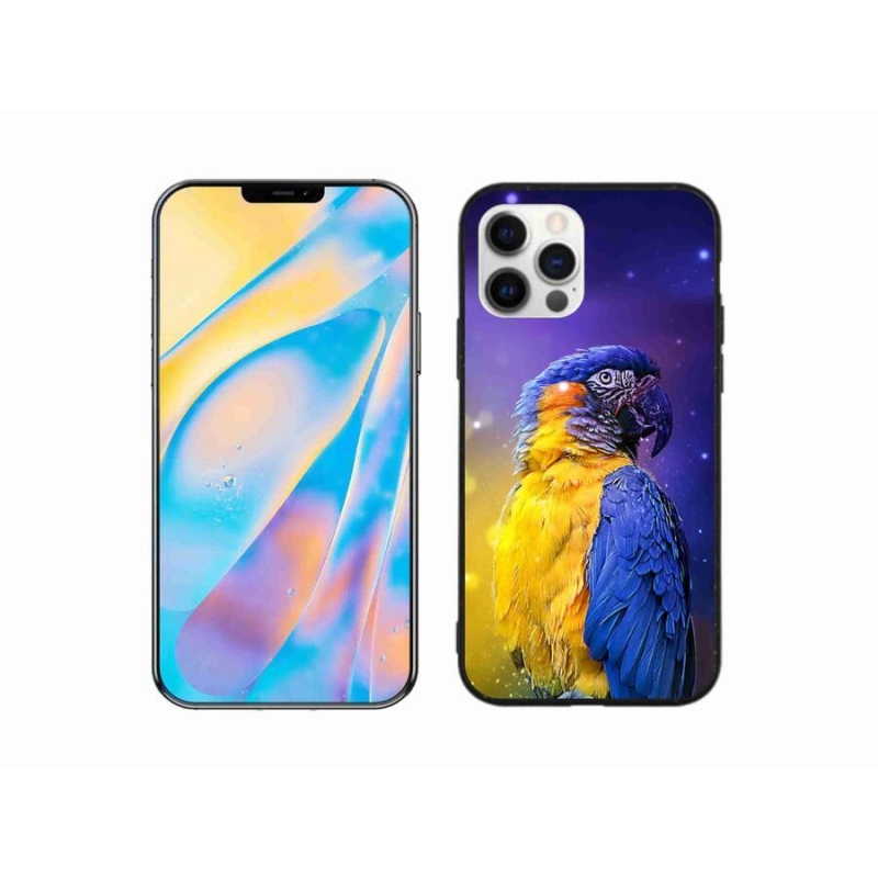 Gél tok mmCase iPhone 12 készülékhez - papagáj ara 1