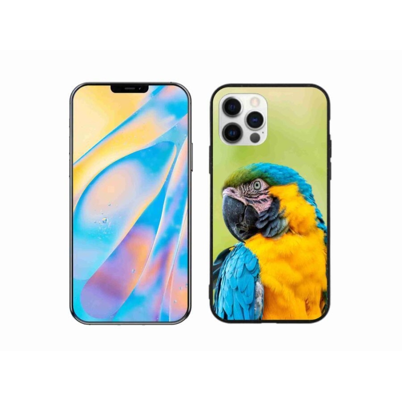 Gél tok mmCase iPhone 12 készülékhez - papagáj ara 2