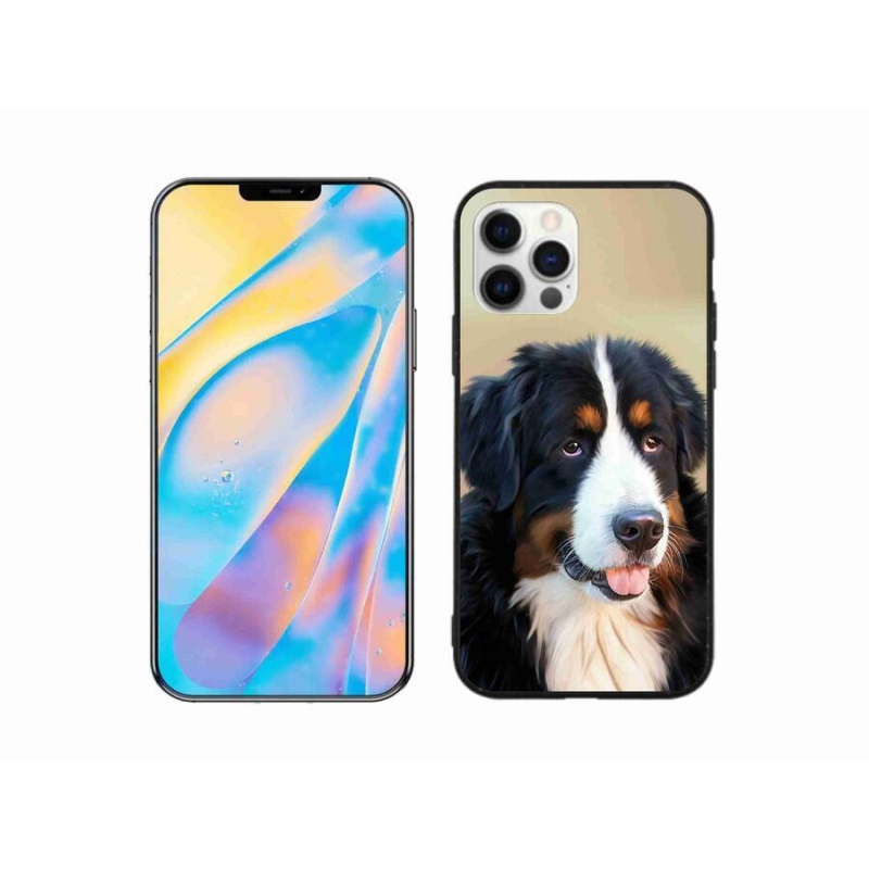 Gél tok mmCase iPhone 12 Pro készülékhez - Berni hegyi kutya