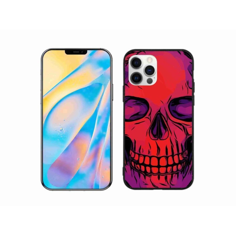 Gél tok mmCase iPhone 12 Pro készülékhez - koponya