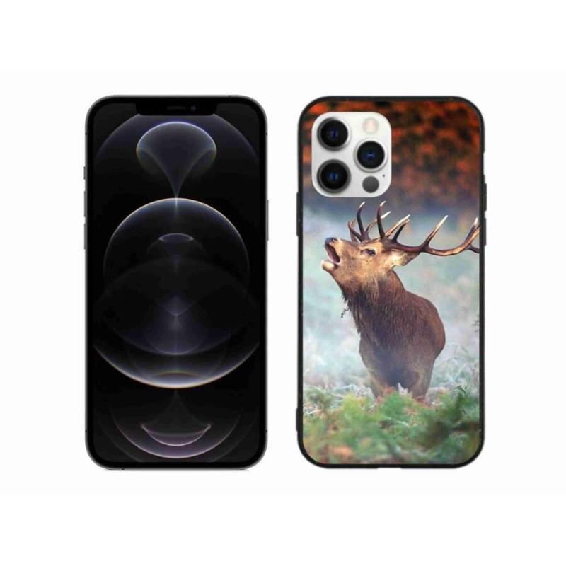 Gél tok mmCase iPhone 12 Pro Max készülékhez - szarvas 2