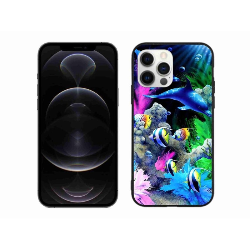 Gél tok mmCase iPhone 12 Pro Max készülékhez - Sea World