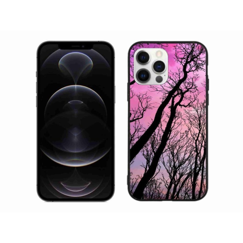 Gél tok mmCase iPhone 12 Pro Max készülékhez - kidőlt fák