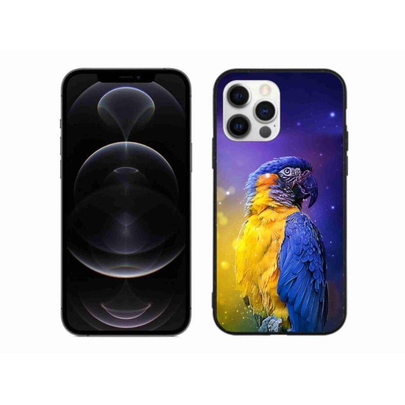 Gél tok mmCase iPhone 12 Pro Max készülékhez - papagáj ara 1