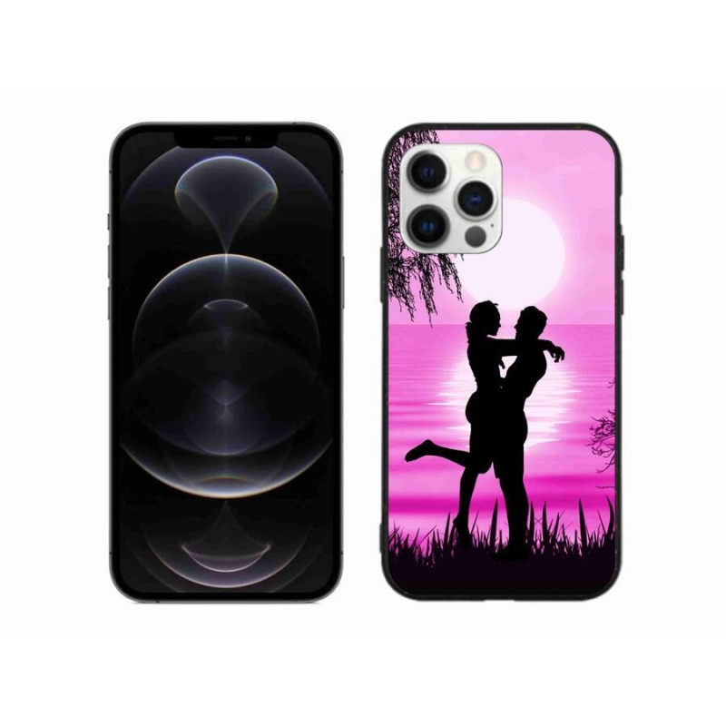 Gél tok mmCase iPhone 12 Pro Max készülékhez - naplemente