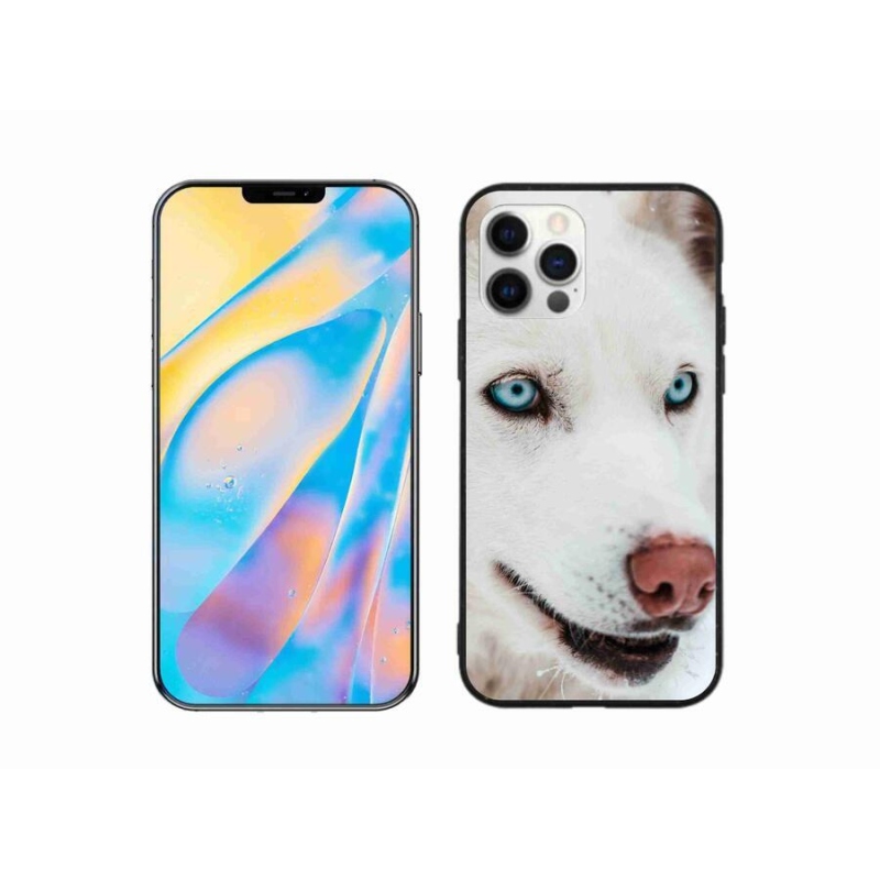 Gél tok mmCase iPhone 12 Pro készülékhez - kutyaszemmel nézet