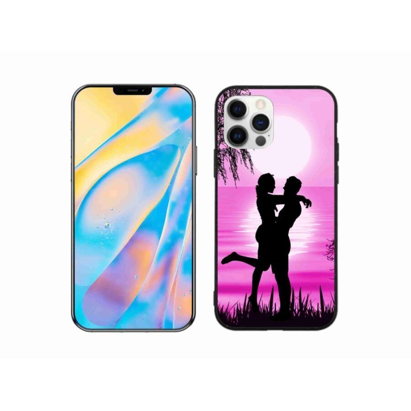 Gél tok mmCase iPhone 12 Pro készülékhez - naplemente