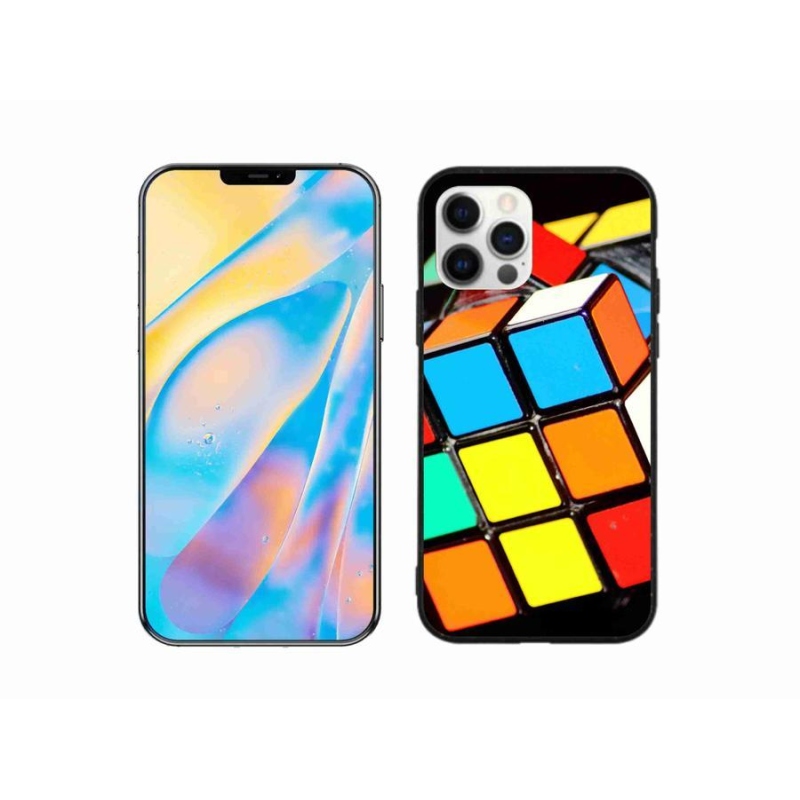 Gél tok mmCase iPhone 12 készülékhez - Rubik-kocka