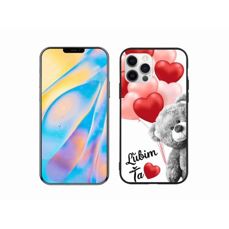 Gél tok mmCase iPhone 12 készülékhez - I love you en