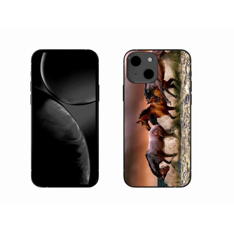 Gél tok mmCase iPhone 13 6.1 - ló 1