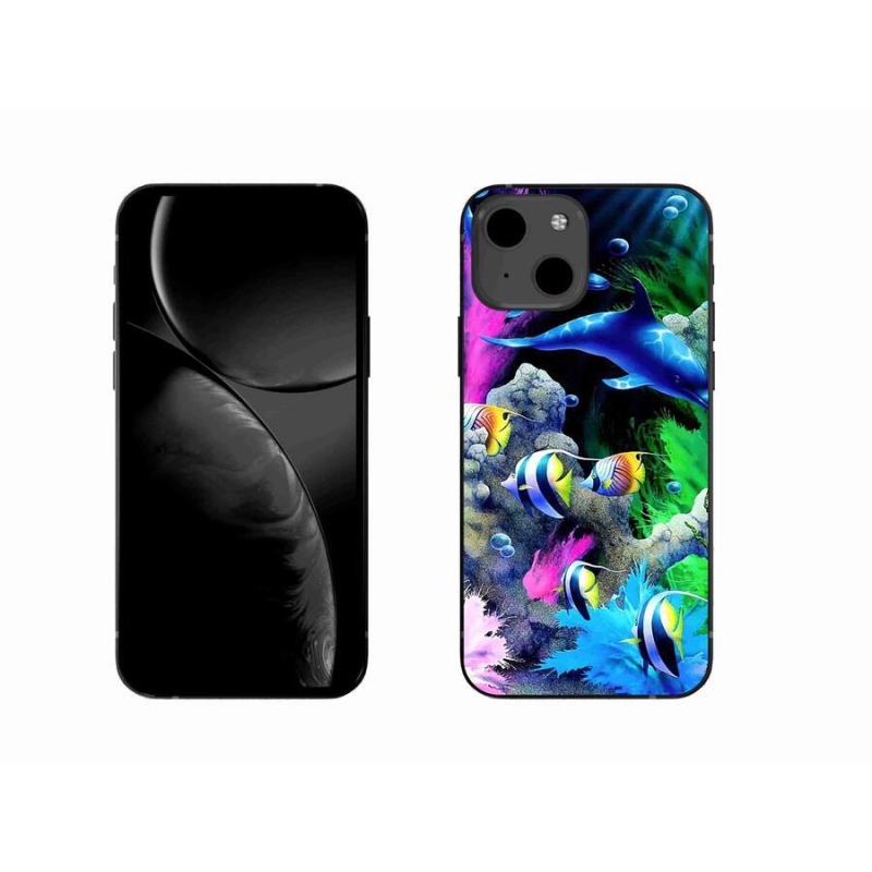 Gél tok mmCase iPhone 13 6.1 készülékhez - Tengeri világ