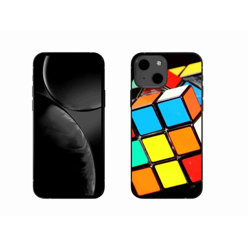 Gél tok mmCase iPhone 13 6.1 készülékhez - Rubik-kocka