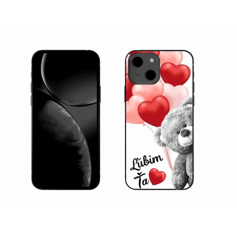 Gél tok mmCase iPhone 13 6.1 készülékhez - I love you en