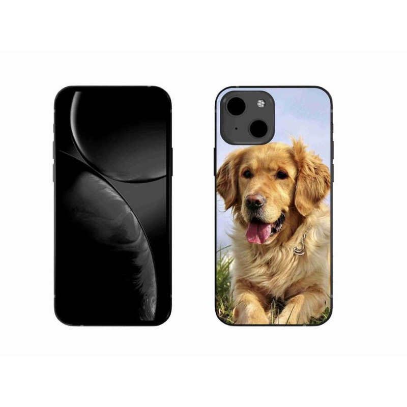 Gél tok mmCase iPhone 13 6.1 készülékhez - arany retriever