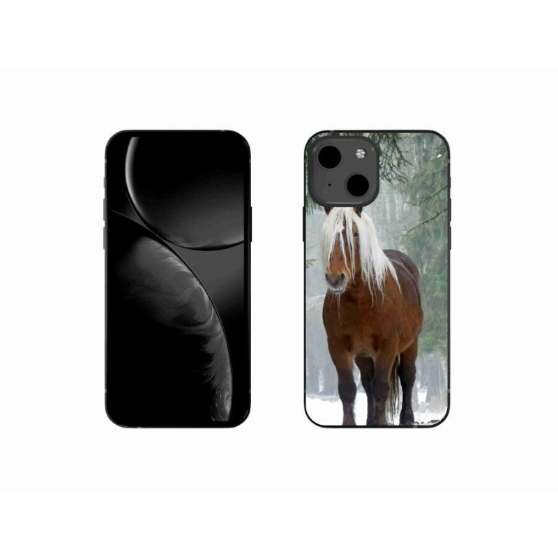 Gél tok mmCase iPhone 13 mini 5.4 készülékhez - ló az erdőben