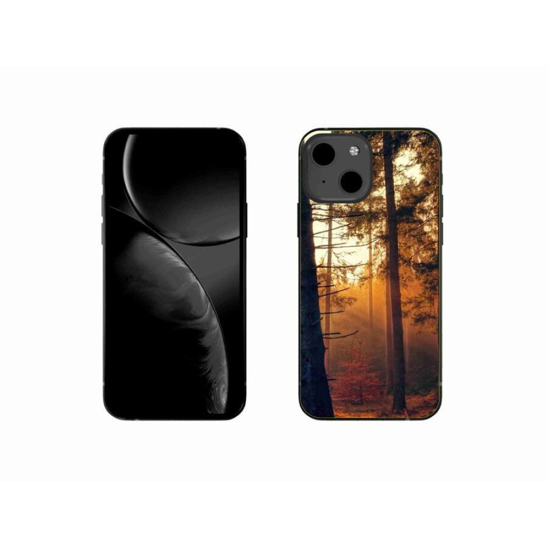 Gél tok mmCase iPhone 13 mini 5.4 - erdőhöz