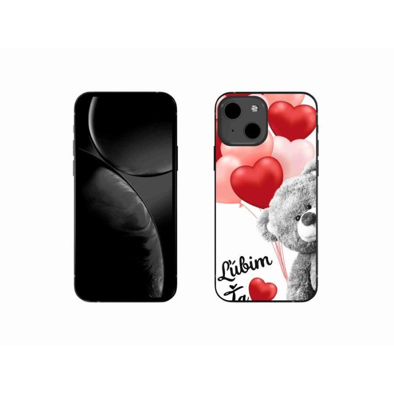 Gél tok mmCase az iPhone 13 mini 5.4 készülékhez - I love you en
