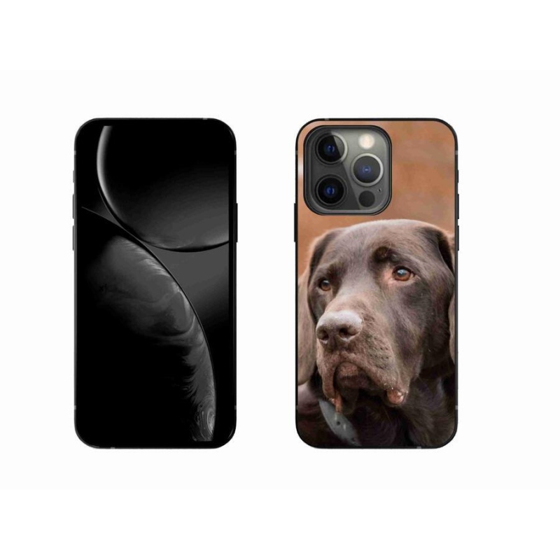 Gél tok mmCase iPhone 13 Pro 6.1 készülékhez - barna labrador