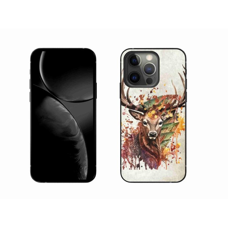 Gél tok mmCase az iPhone 13 Pro 6.1 készülékhez - szarvas 1