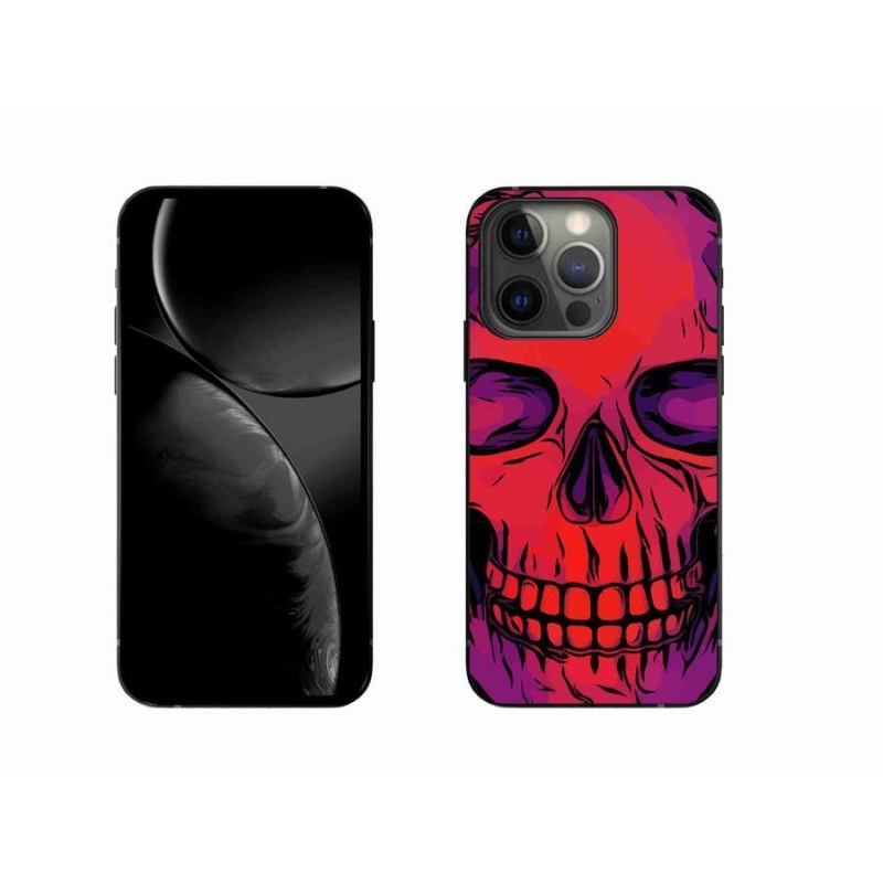 Zselés tok mmCase iPhone 13 Pro 6.1 - koponya - koponya