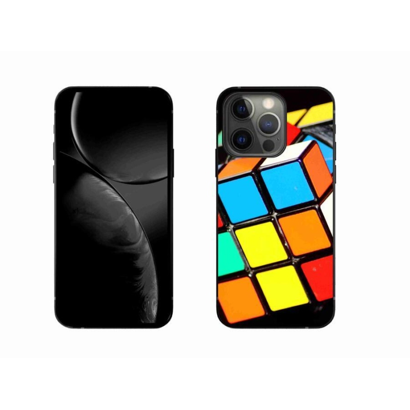Gél tok mmCase iPhone 13 Pro 6.1 készülékhez - Rubik-kocka