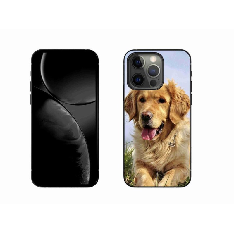 Gél tok mmCase iPhone 13 Pro 6.1 készülékhez - arany retriever