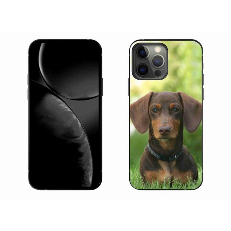 Gél tok mmCase iPhone 13 Pro Max 6.7 készülékhez - barna tacskó