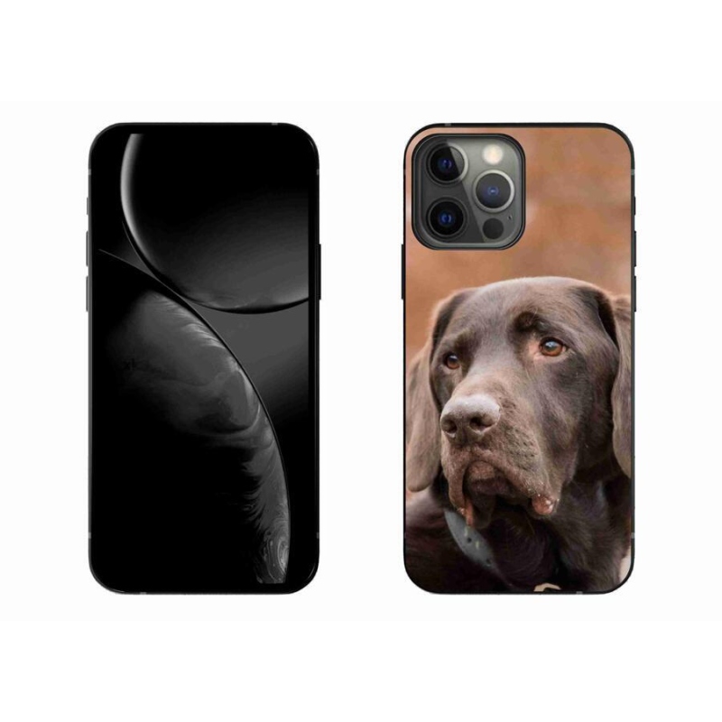 Gél tok mmCase iPhone 13 Pro Max 6,7 készülékhez - barna labrador