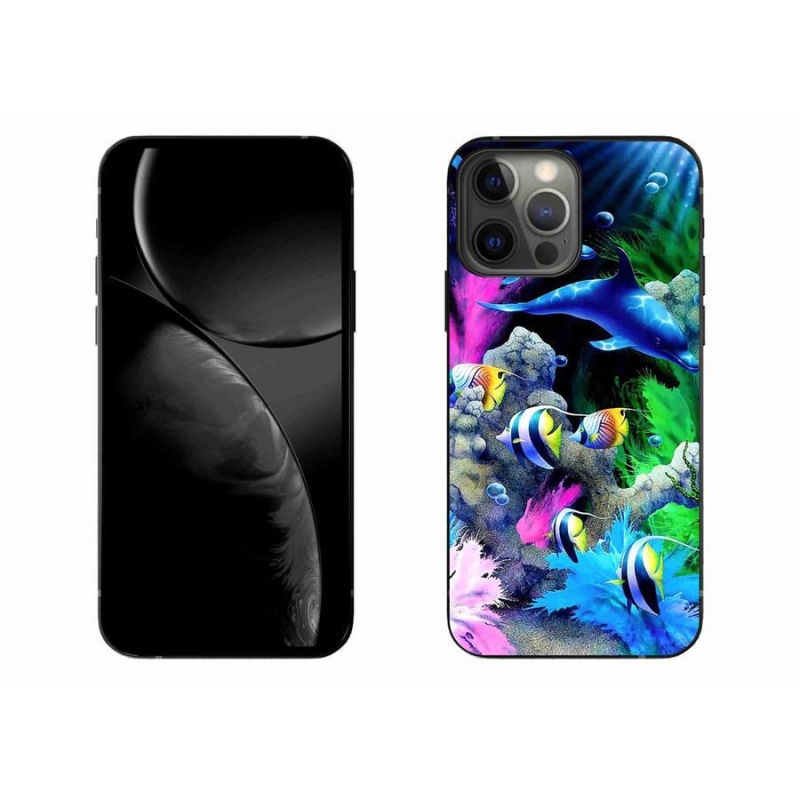 Gél tok mmCase iPhone 13 Pro Max 6.7 készülékhez - Tengeri világ