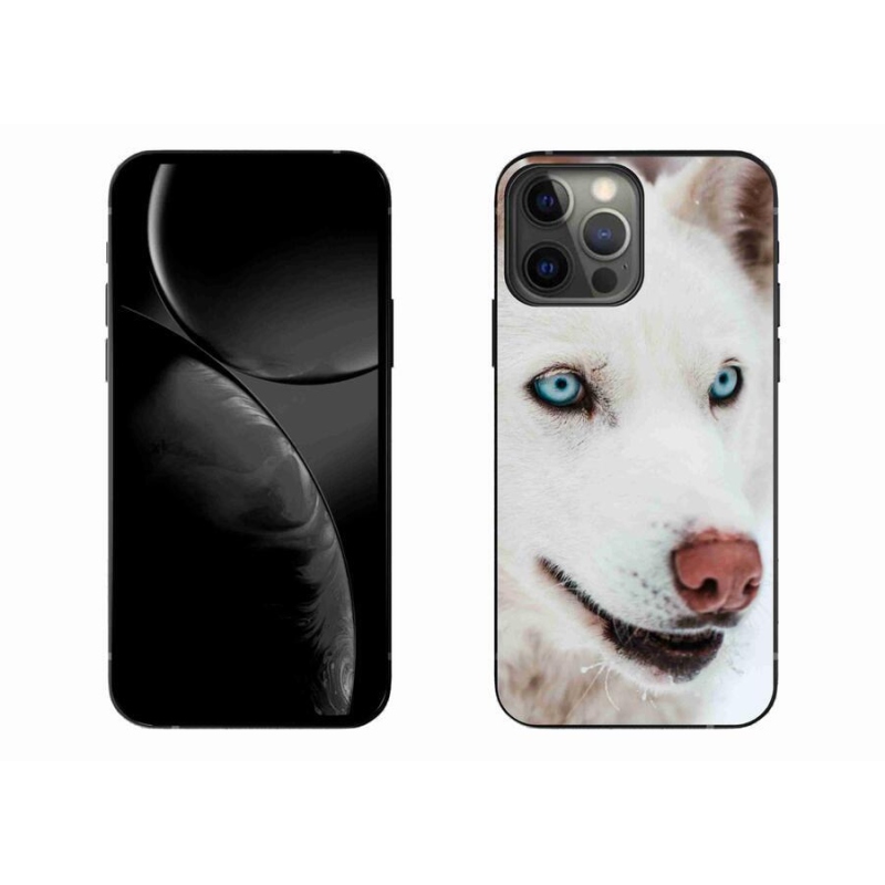 Gél tok mmCase az iPhone 13 Pro Max 6.7 készülékhez - kutya nézet