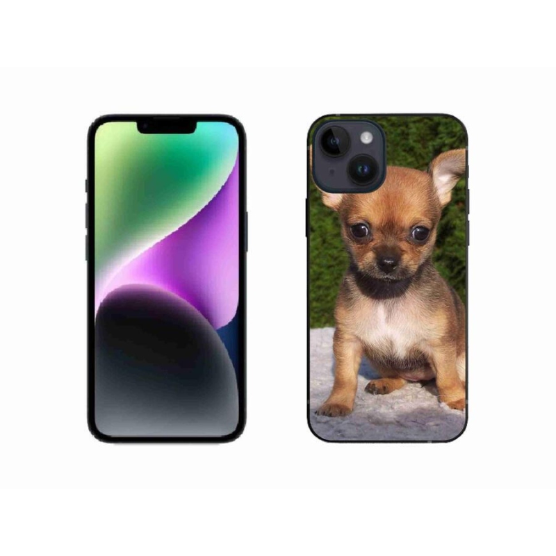 Gél tok mmCase iPhone 14 készülékhez - chihuahua 3