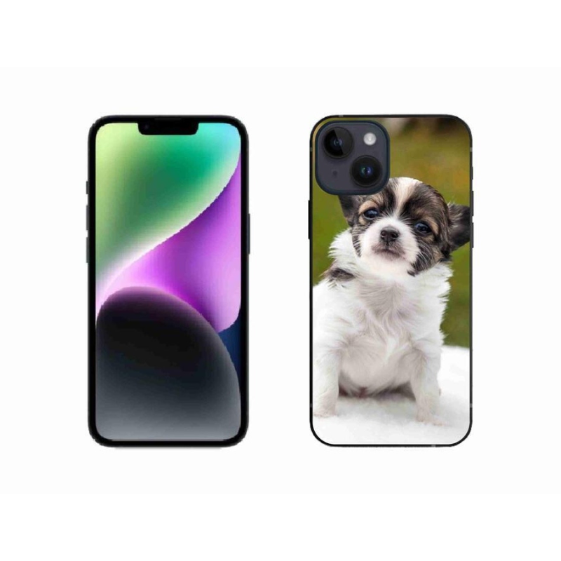 Gél tok mmCase iPhone 14 készülékhez - chihuahua 4
