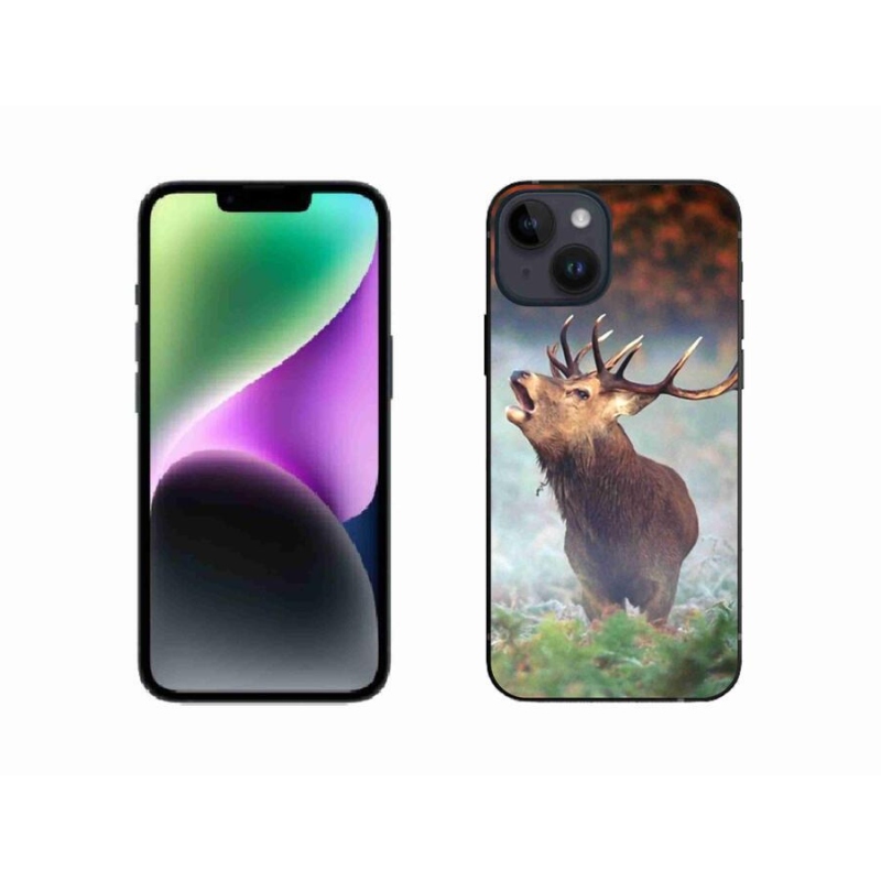 Gél tok mmCase iPhone 14 készülékhez - szarvas 2